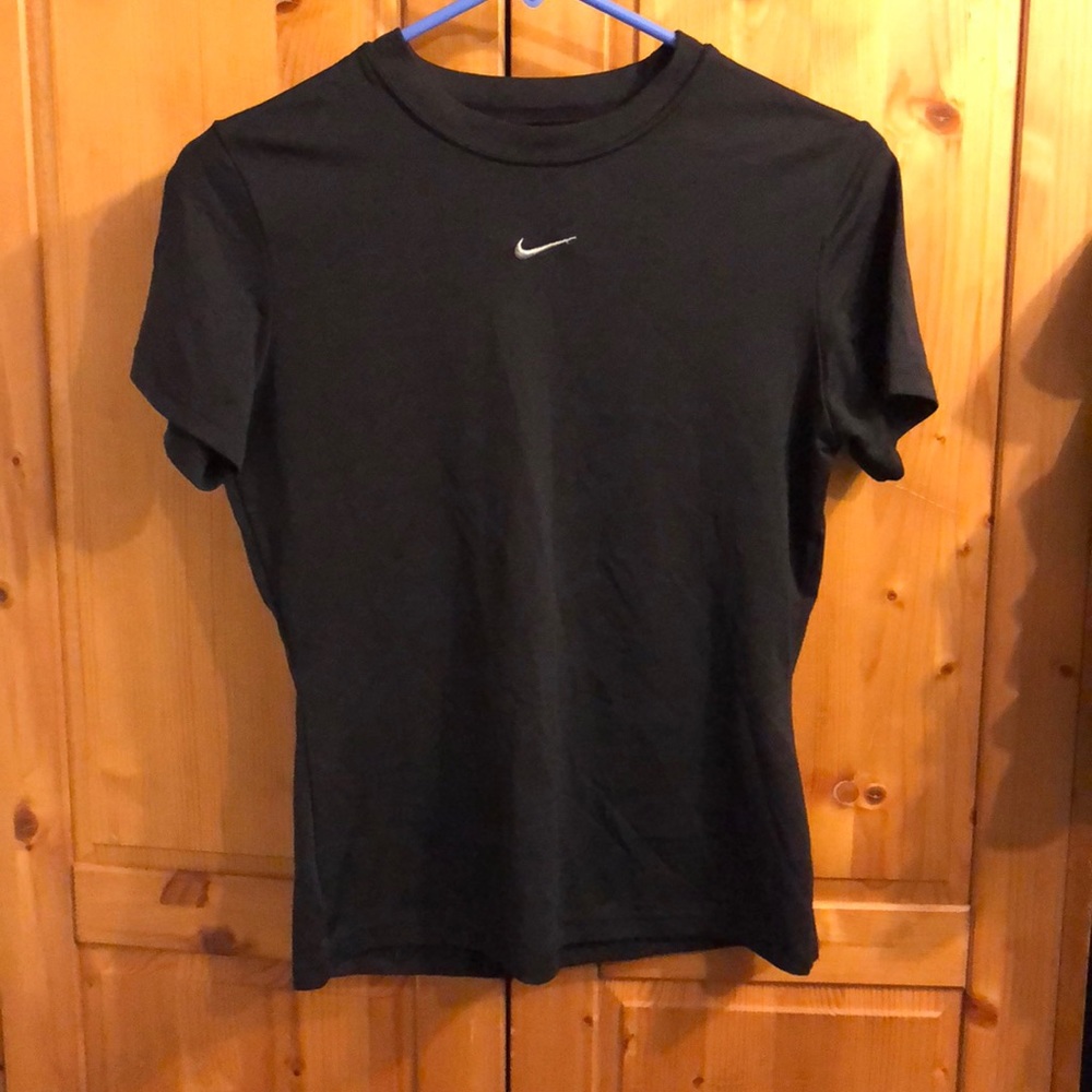 Nike black work out top size s